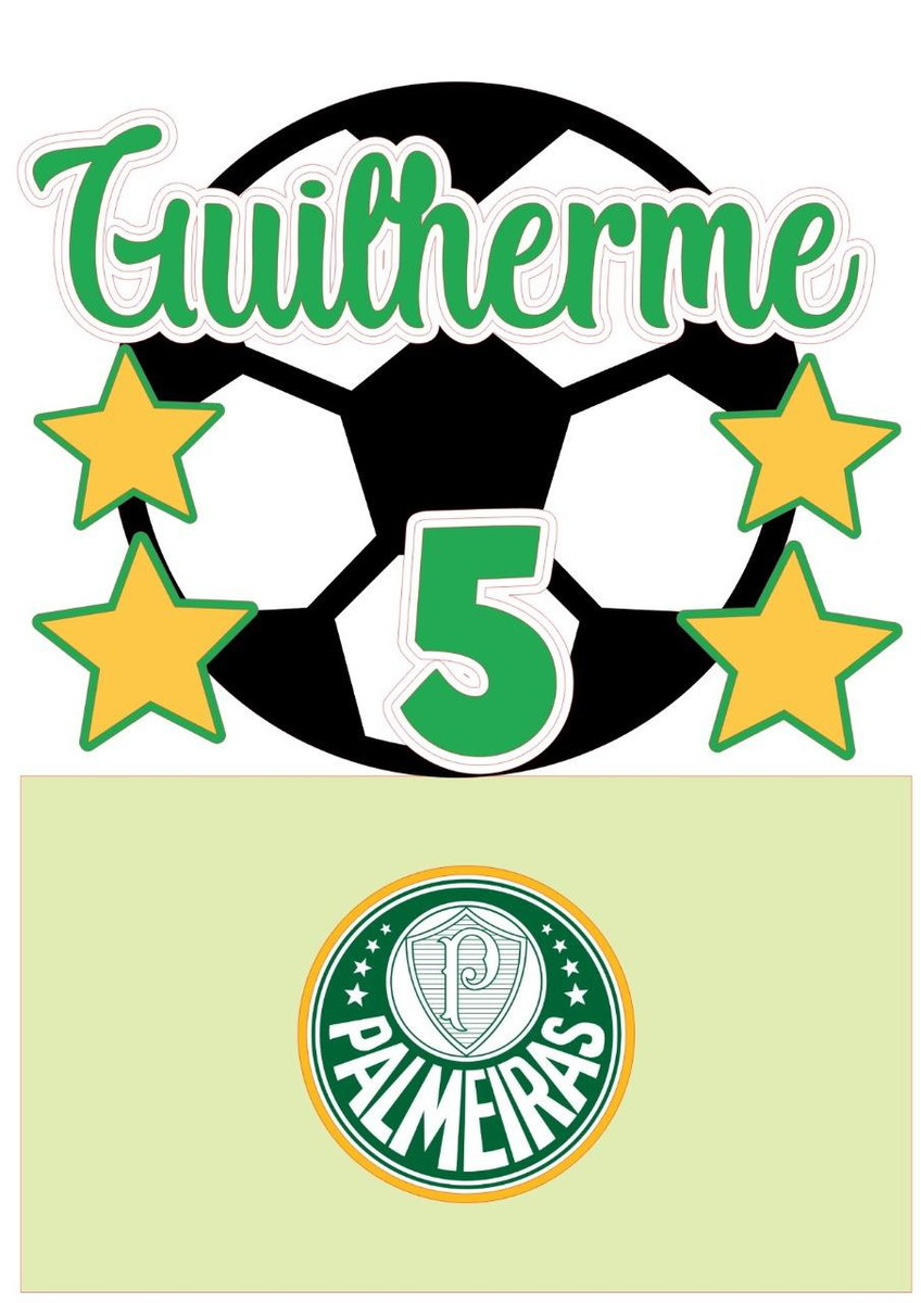 ARQUIVO DE CORTE TOPO DE BOLO Time futebol