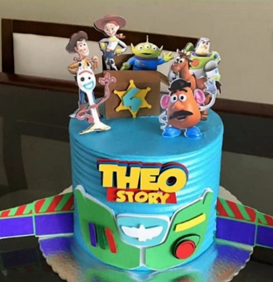 ARQUIVO DE CORTE TOPO DE BOLO TOY STORY #13667