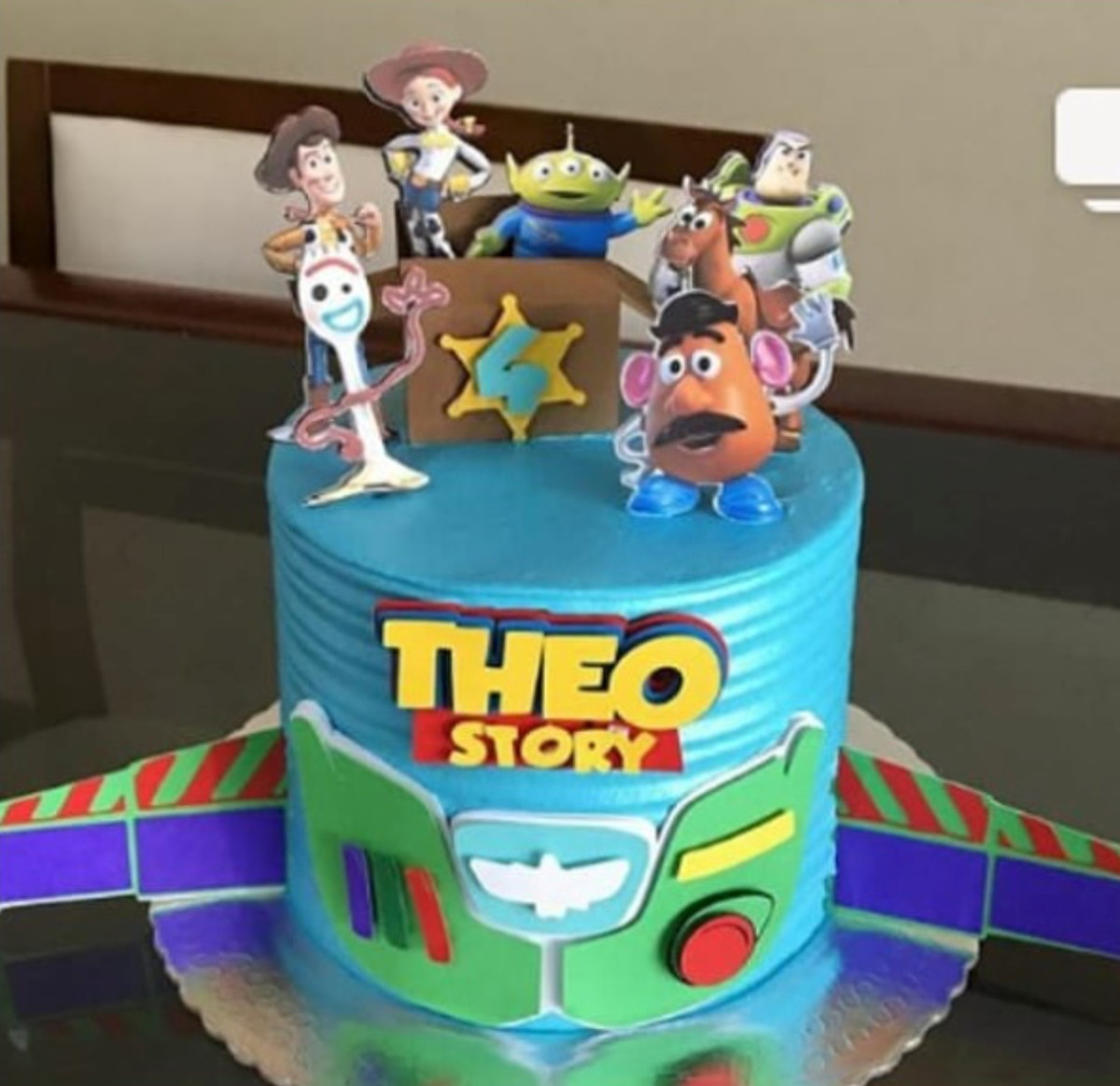 Arquivo de Corte Topo de Bolo Toy Story 413
