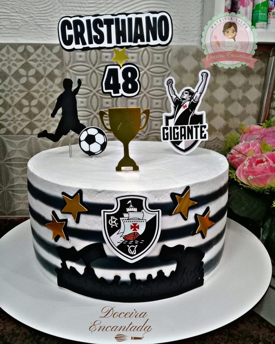 Arquivo De Corte Topo De Bolo Vasco/vascão