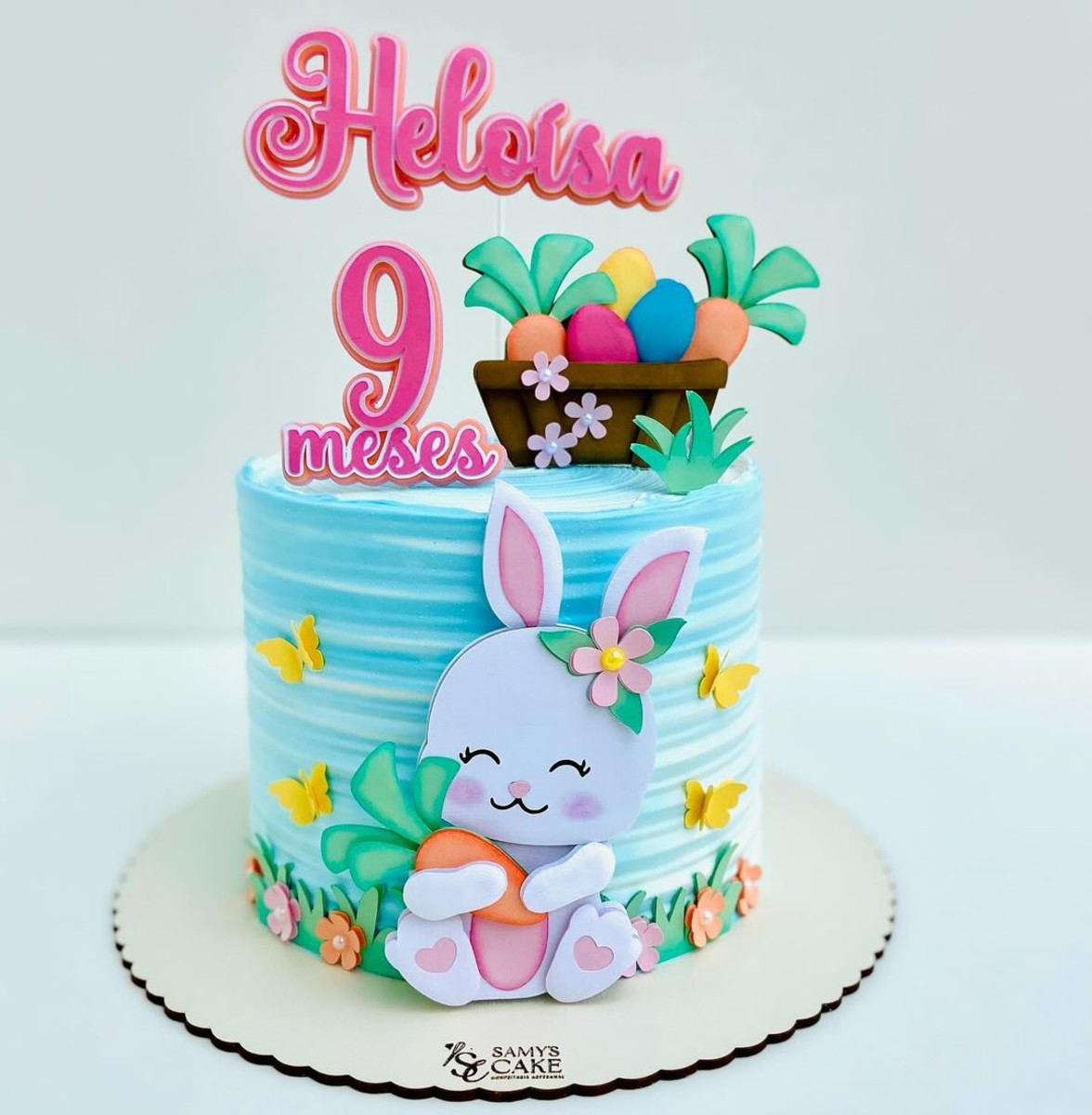 Arquivo de Corte: Topo de Páscoa Coelhinha Cute 240