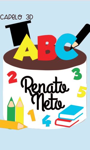 Arquivo de Corte Topo Formatura de Abc Menino -camadas