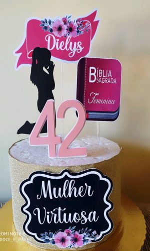 Arquivo De corte topo mulher orando+brinde