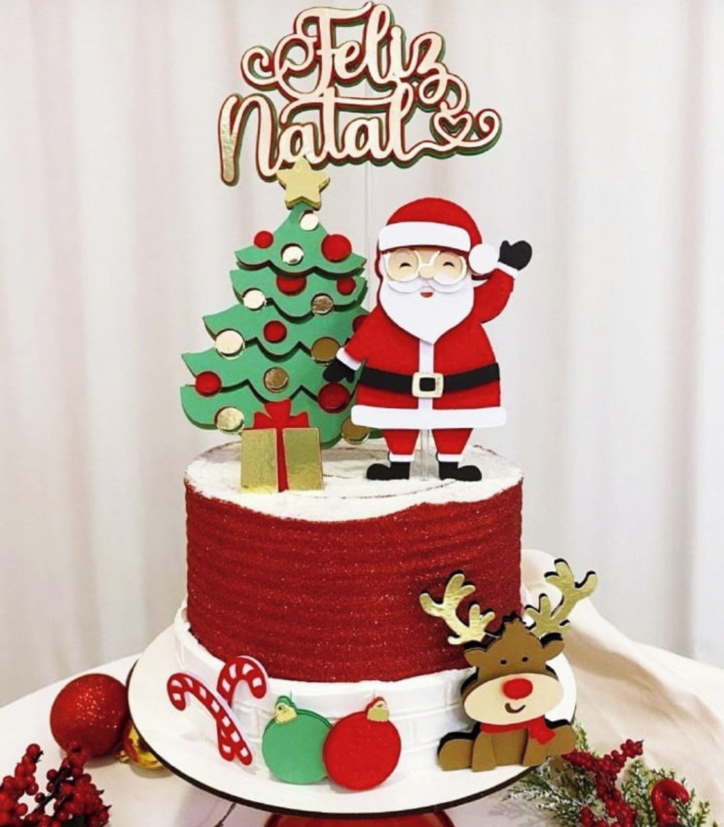 Arquivo de Corte Topo Papai Noel