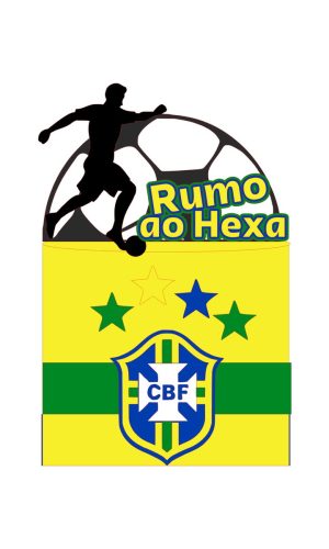 Arquivo de Corte Topo Rumo ao Hexa Copa Studio