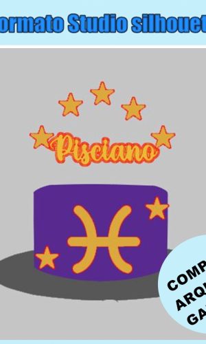 Arquivo de corte - Topo Signo Peixes