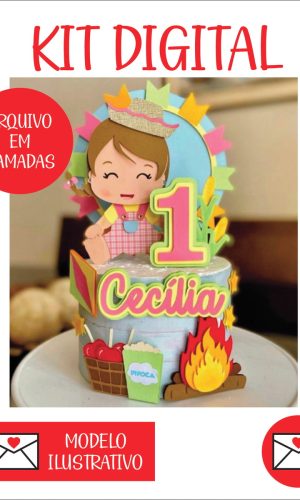 Arquivo de Topo Festa Junina Bebê Caipira Menina
