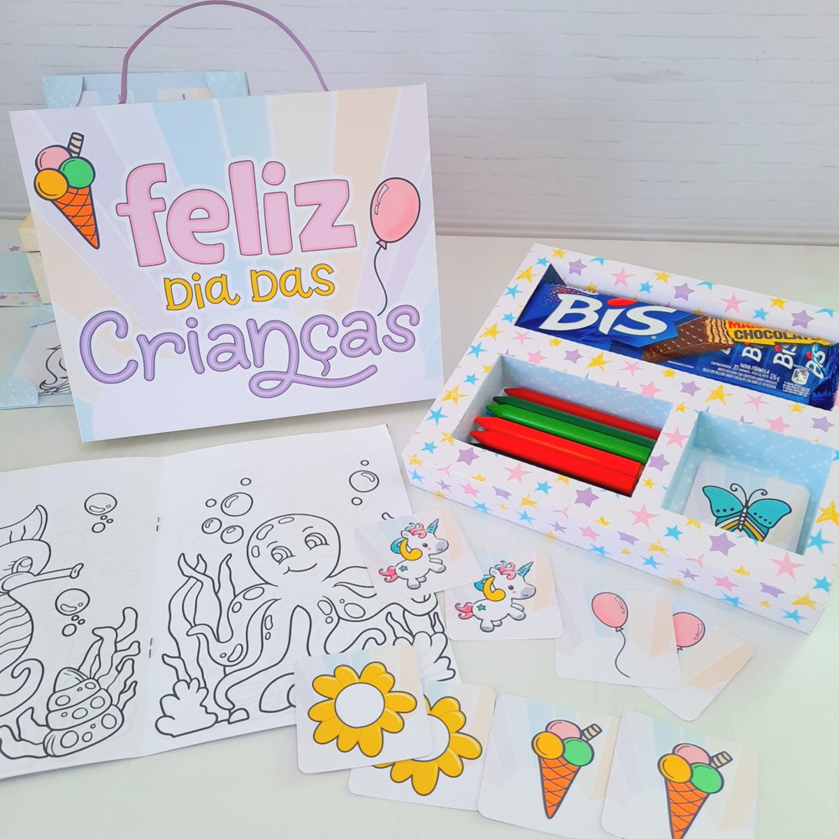 Arquivo Dia Das Crianças Menina-studio E Pdf -cod 544 - Imagem 3