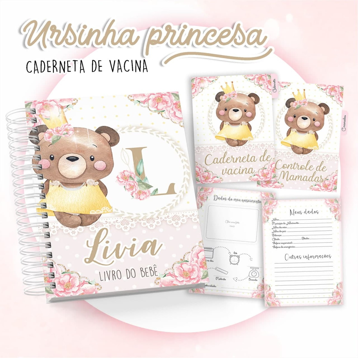 Arquivo Digital Caderneta de Vacinação Ursinha 8006