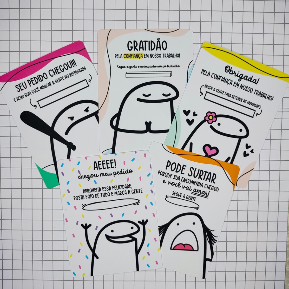 Arquivo digital cartão agradecimento cliente flork - Imagem 2