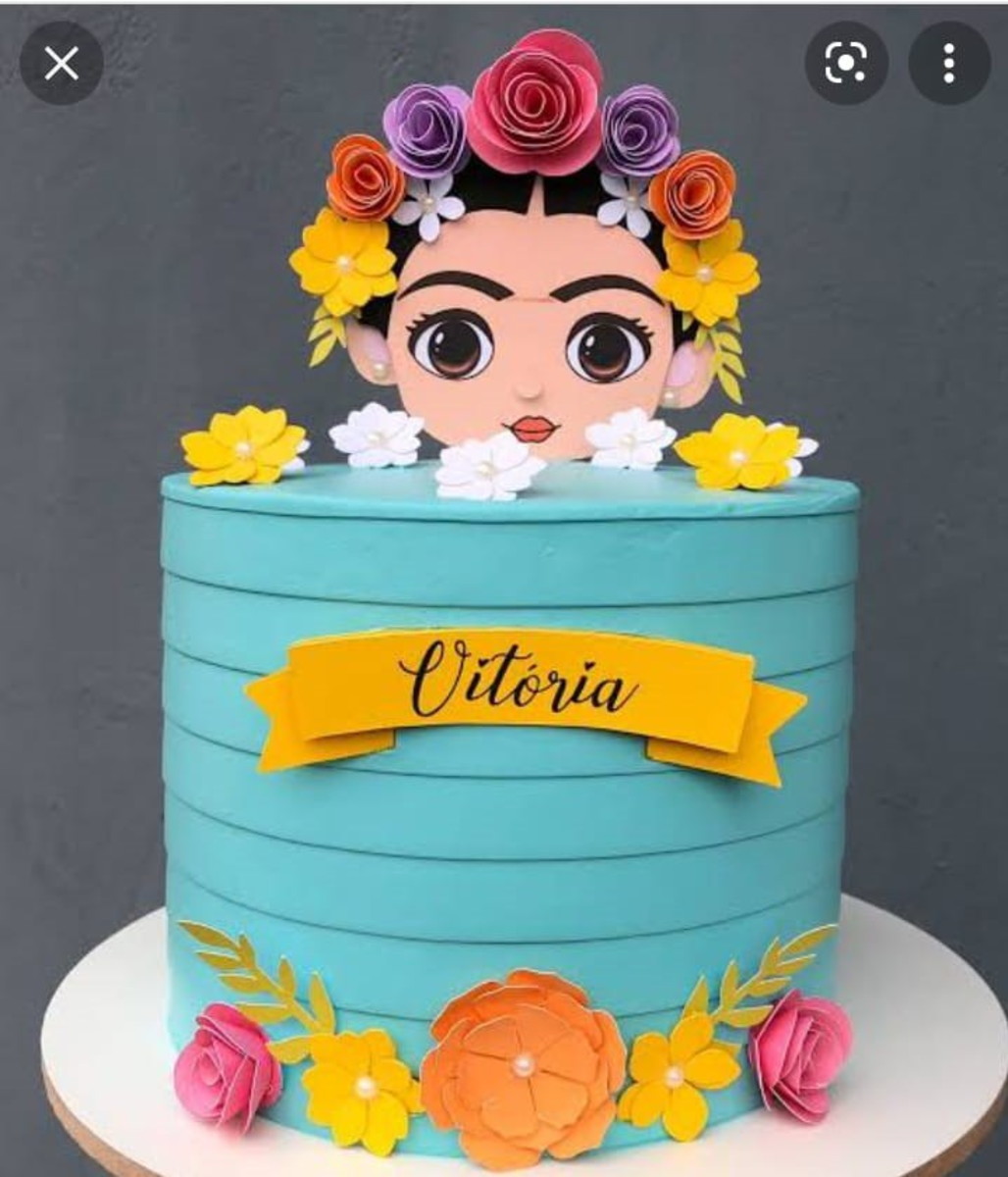 arquivo digital topo de bolo frida