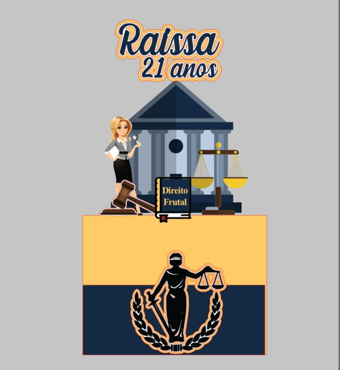 ARQUIVO DIGITAL- Topo de bolo Liga da Justiça Cute + 4 - Imagem 4