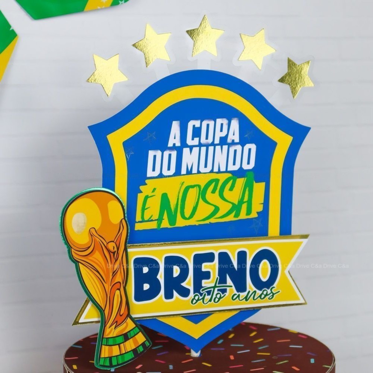 Arquivo em Svg Topo de Bolo Times Futebol - Imagem 2