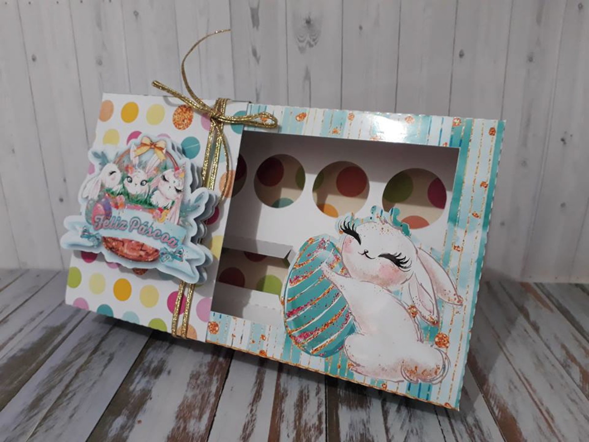 729- Arquivo de Corte Caixas Mini Confeiteiro studio/PDF - Imagem 3