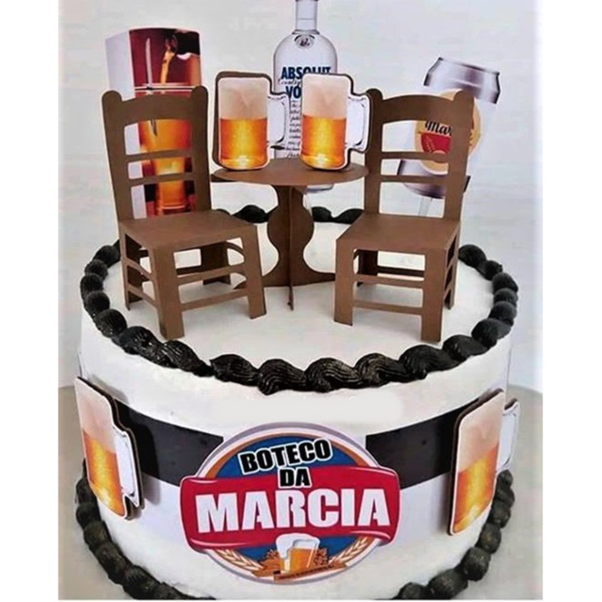 Arquivo Topo Boteco Cadeiras 3D