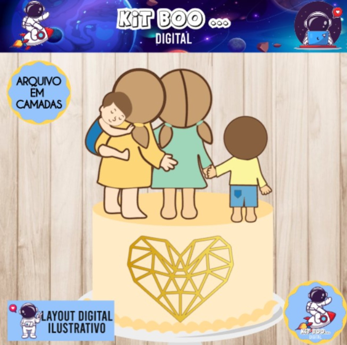 Arquivo Topo de Bolo - Amigas com Filhos