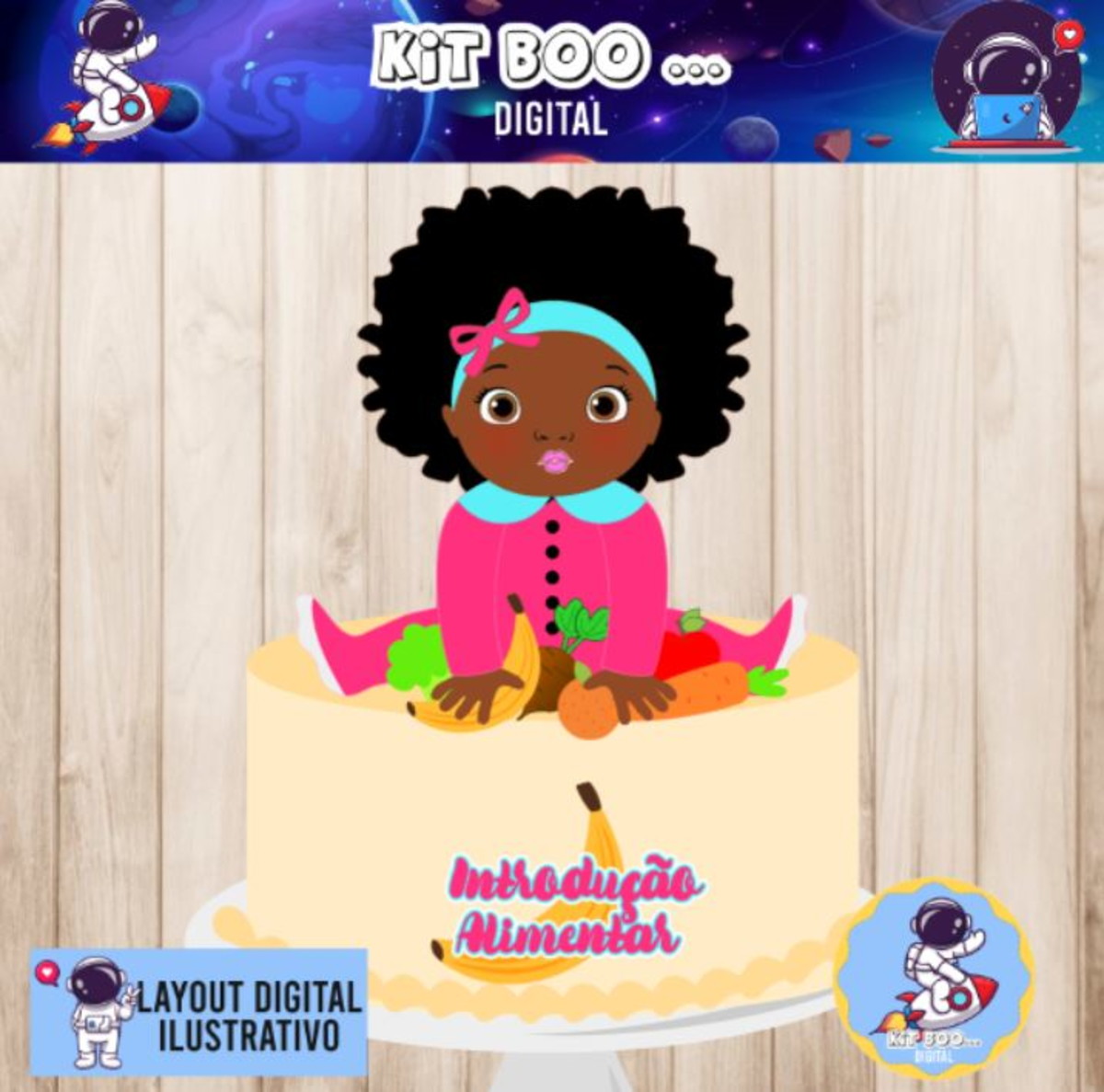 Arquivo Topo de Bolo - Baby Afro