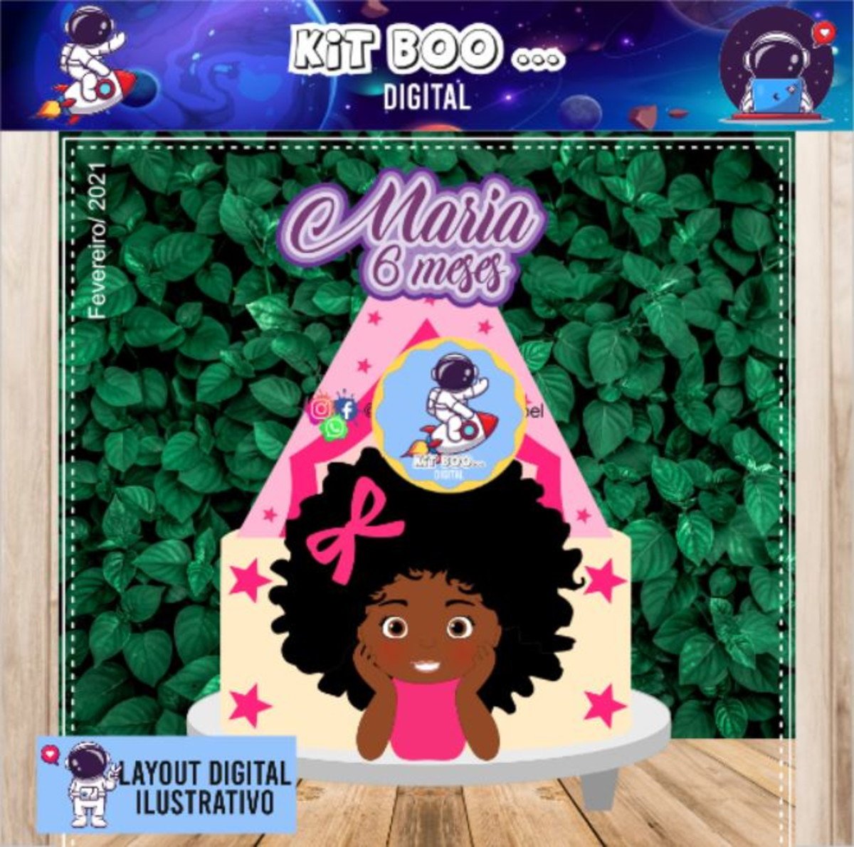 Arquivo Topo de Bolo - Baby Afro