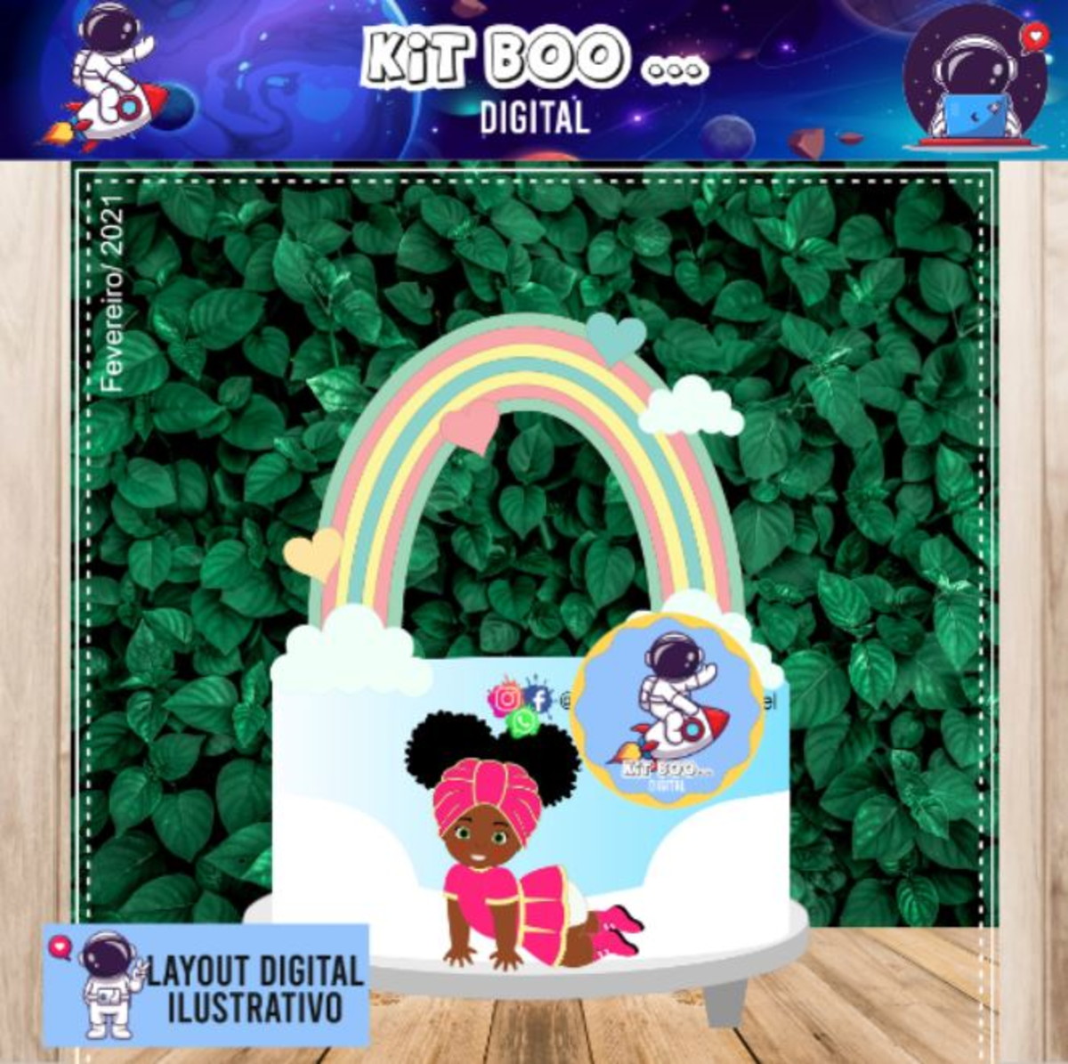Arquivo Topo de Bolo - Baby Afro