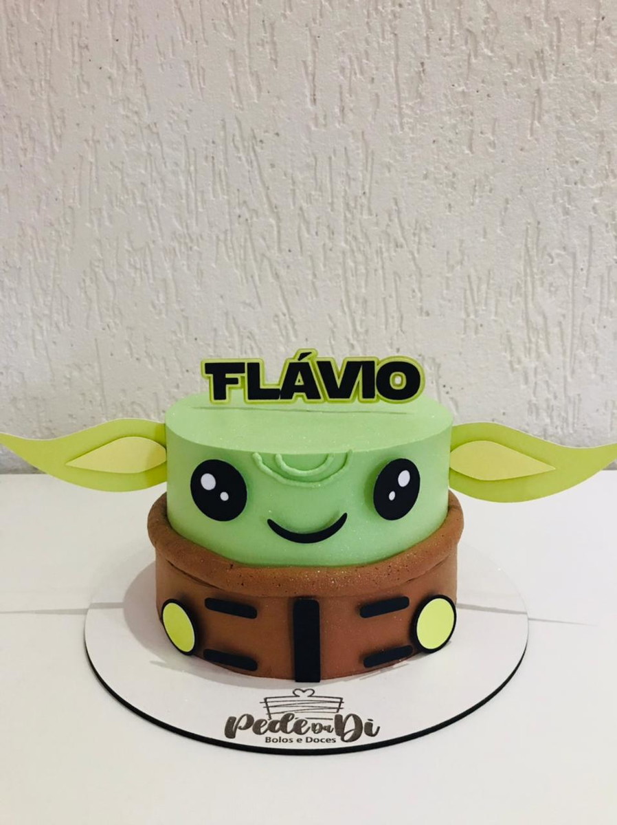Arquivo Topo De Bolo - Baby Yoda