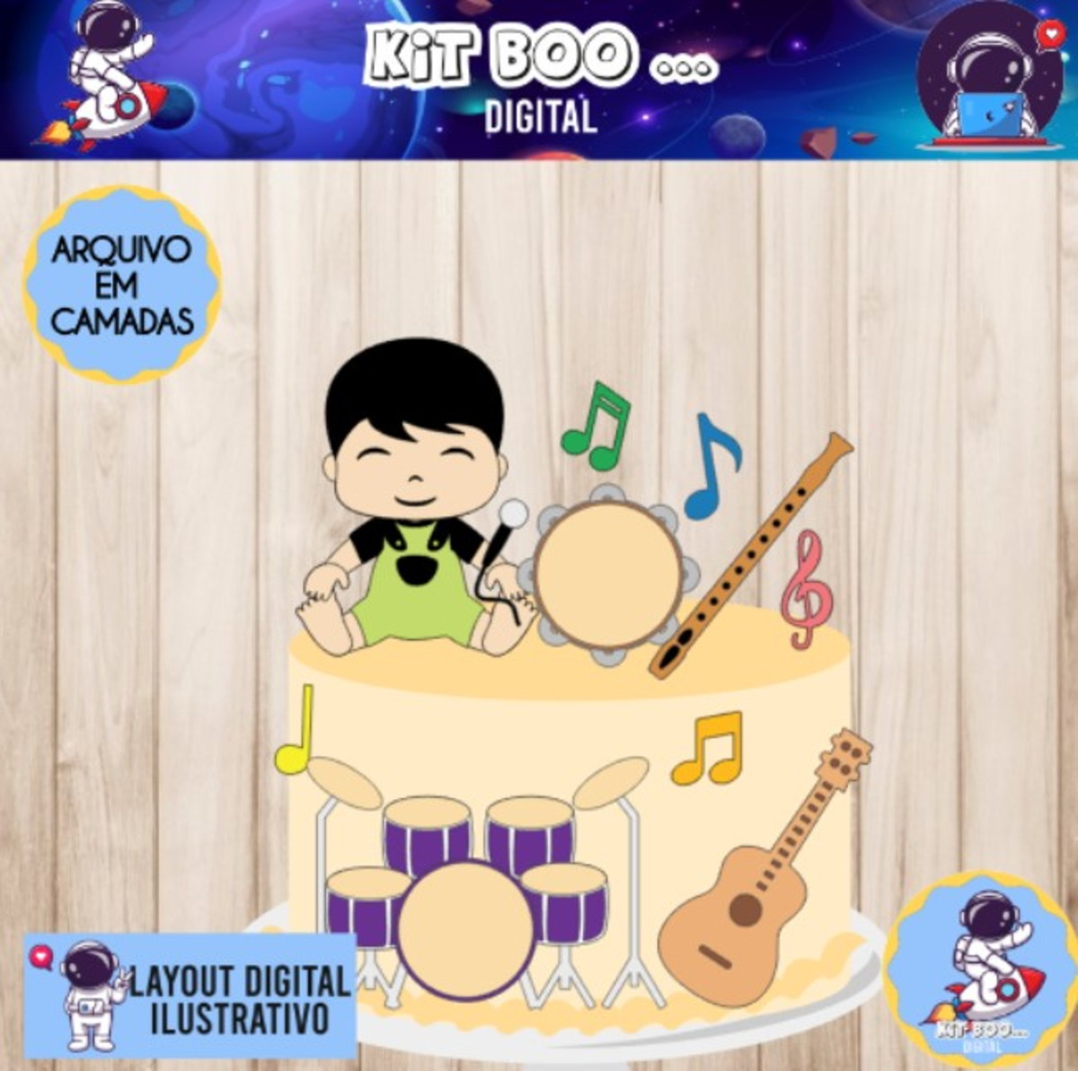 Arquivo Topo de Bolo - Bebê Instrumentos
