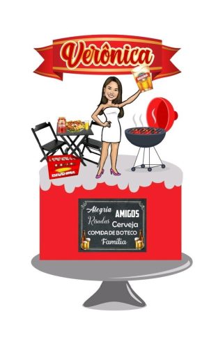 Arquivo Topo De Bolo Boteco Mulher