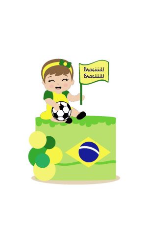 Arquivo Topo De Bolo Brasil Bebê