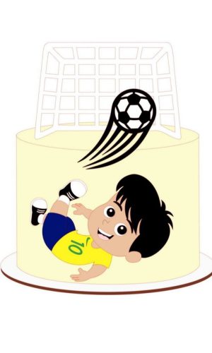 Arquivo Topo de Bolo Camadas Brasil Copa do Mundo 2022 14561