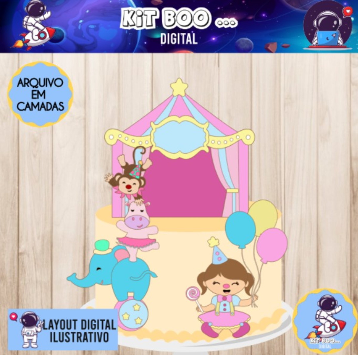 Arquivo Topo De Bolo - Circo Menina