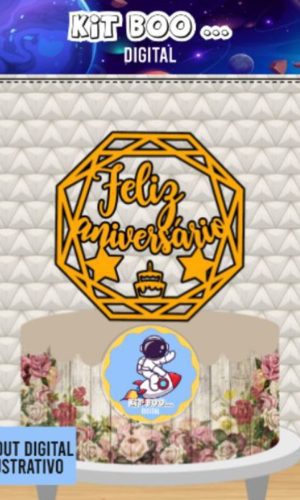 Arquivo Topo de Bolo - Feliz Aniversário