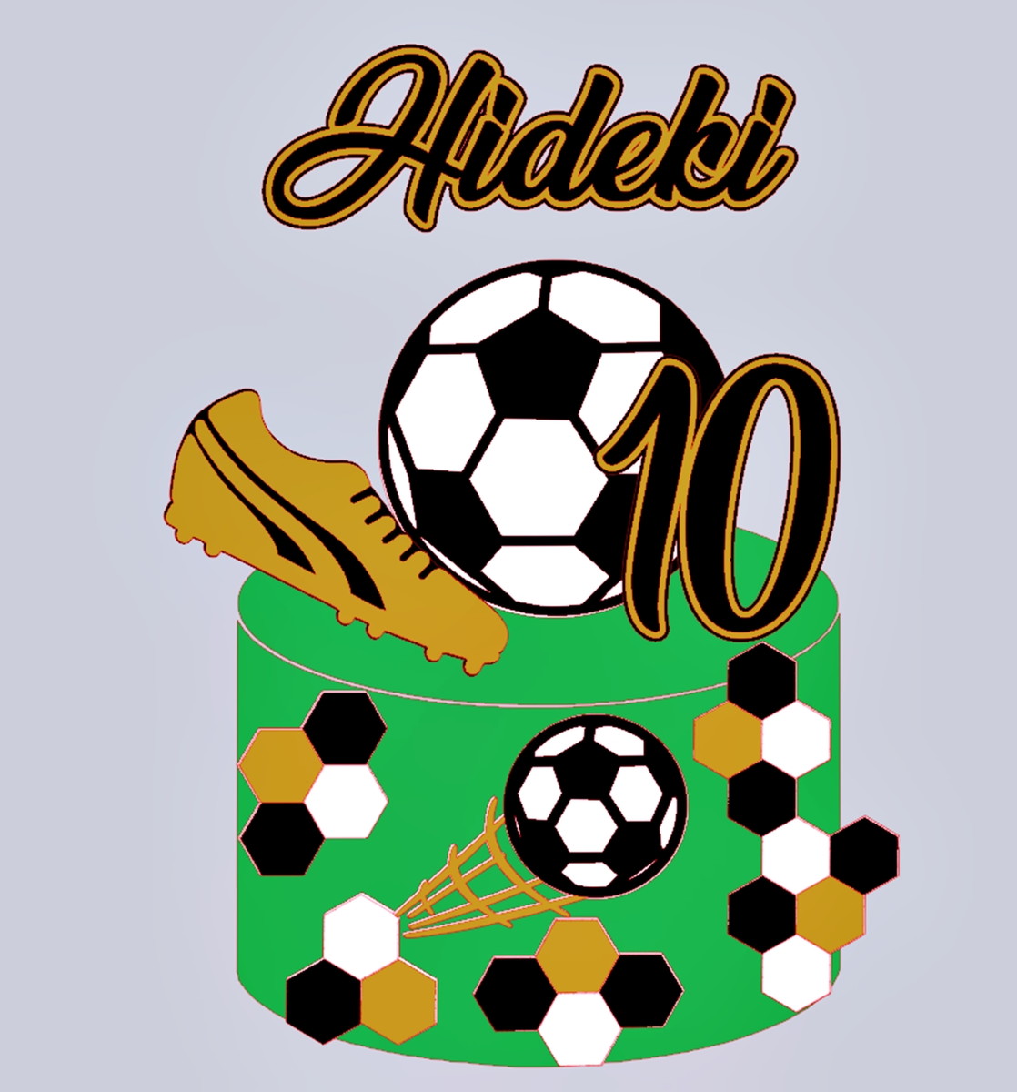 Arquivo de Corte - Topo de Bolo Futebol