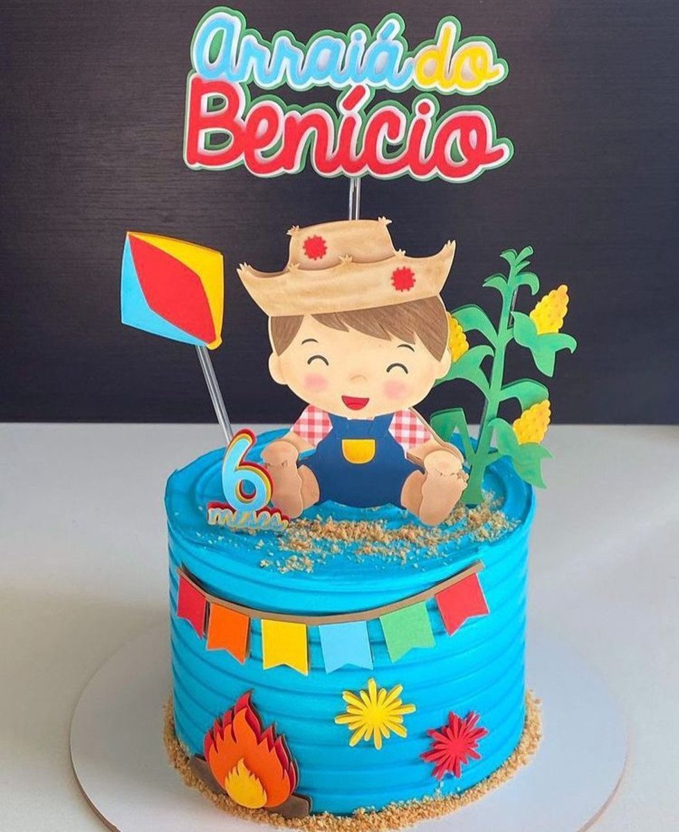 Arquivo Topo De Bolo - Menino Balão