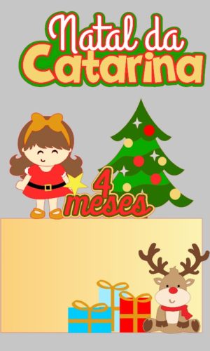 Arquivo topo de bolo natal menina