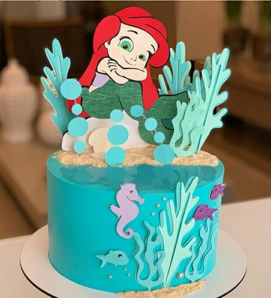 Arquivo Topo de Bolo - Sereia Cute