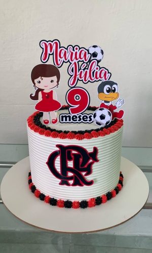 Arquivo topo de bolo - Flamengo menina