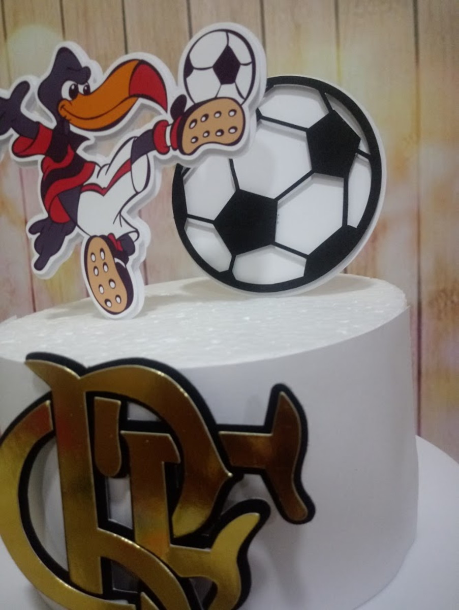 Arquivo topo flamengo camada bola vazada 3d - Imagem 3