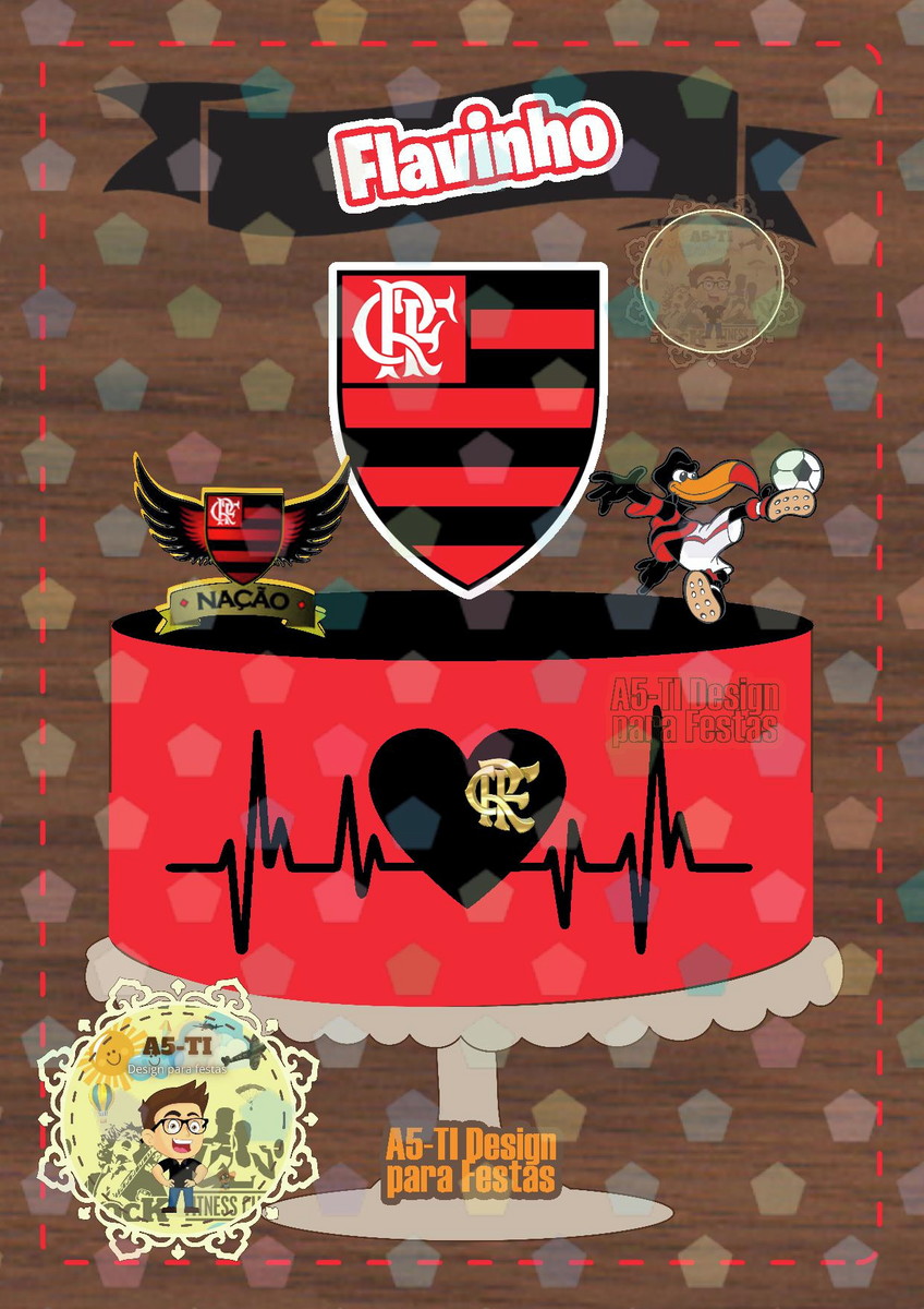 Arquivo Topo Flamengo ref: 597
