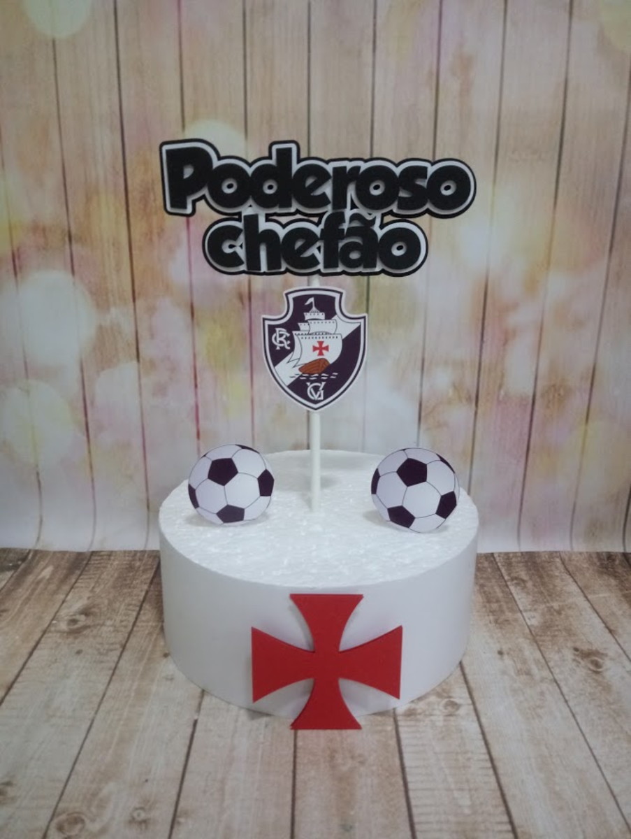 Arquivo Topo de bolo vasco - Imagem 2