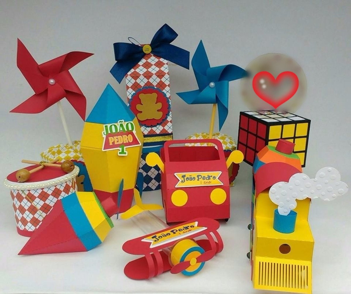 Arquivos de Corte Brinquedos Studio Silhouette