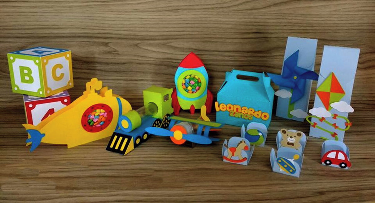 Arquivos de Corte Coleção Brinquedos - Imagem 2