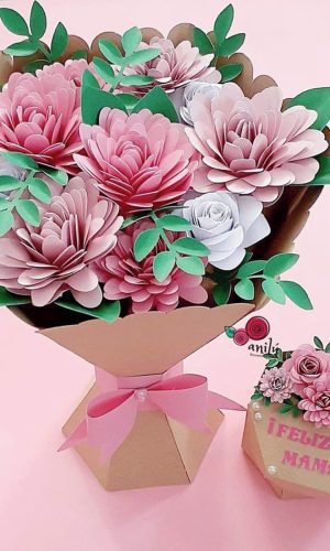 Arquivos de corte buque de flores dia das Mães