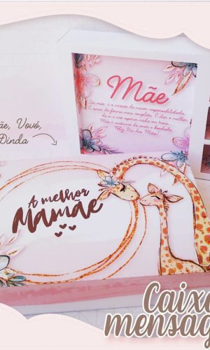 Arquivos de corte caixa de mensagem dia das mães