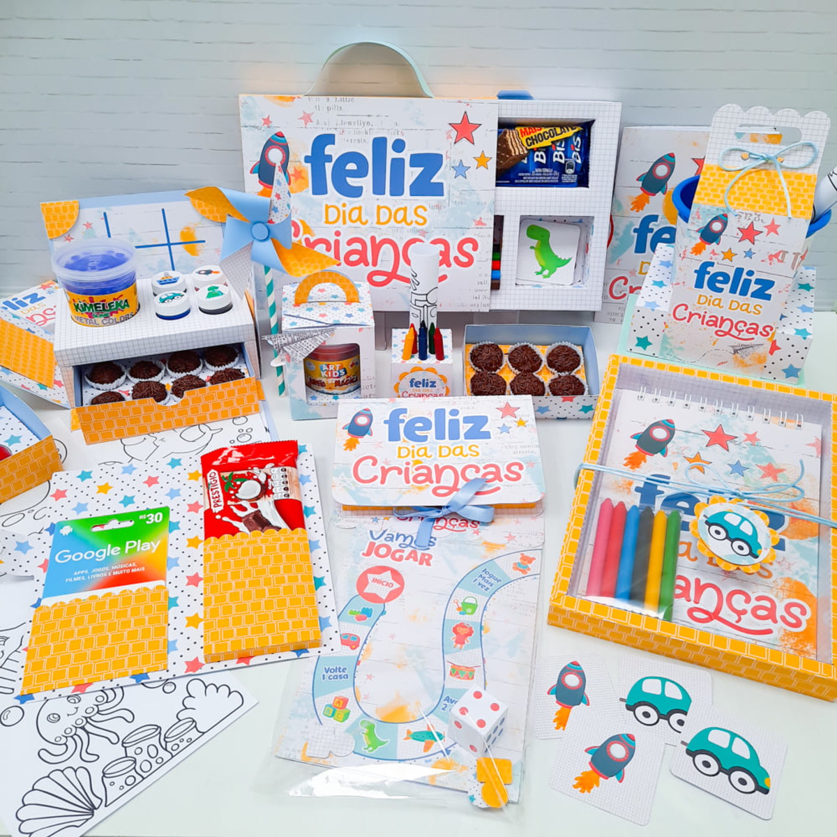 Arquivos de Corte Caixa Dia das Crianças