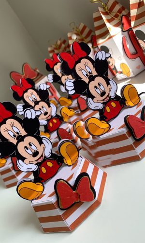 Arquivos de Corte Caixas Mickey e Minnie