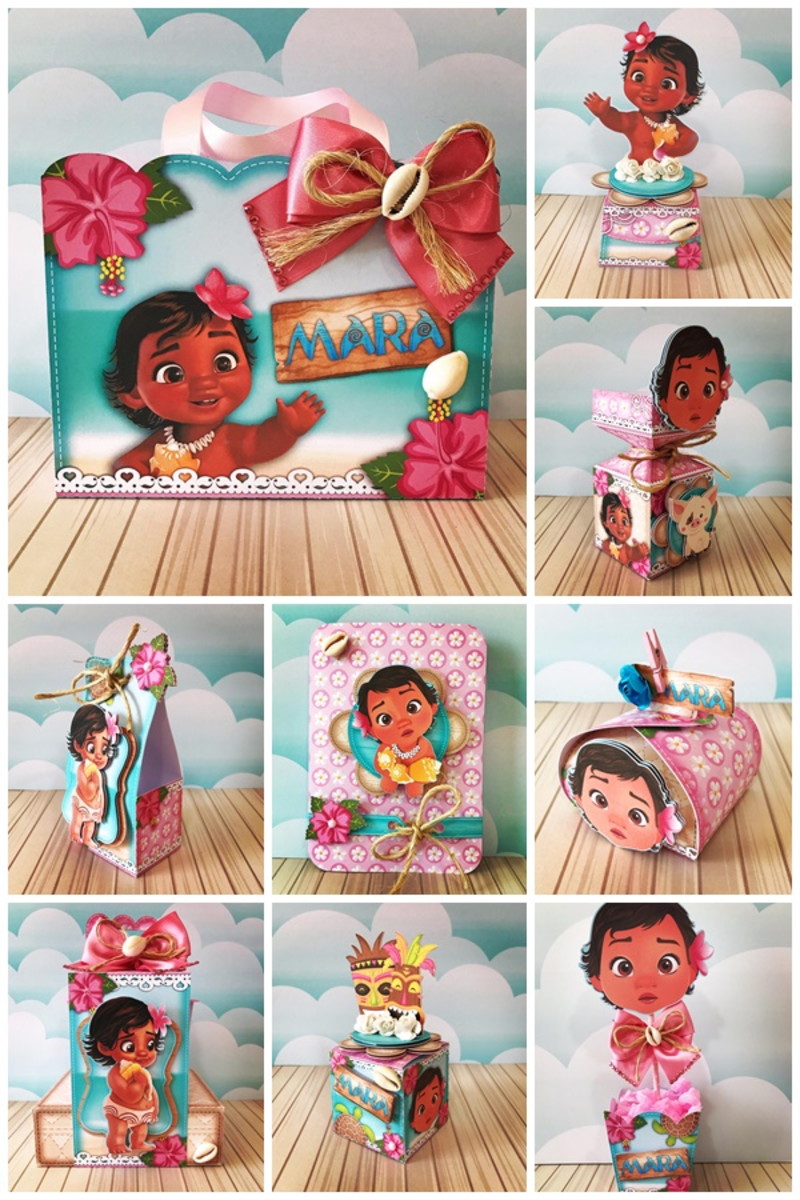 Arquivos de Corte Caixas Moana - Imagem 3