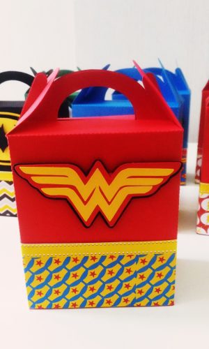 Arquivos de Corte Caixas Sacolinhas Super Herois