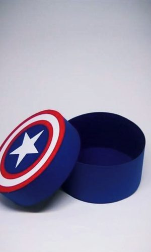 Arquivos de corte caixas super herois