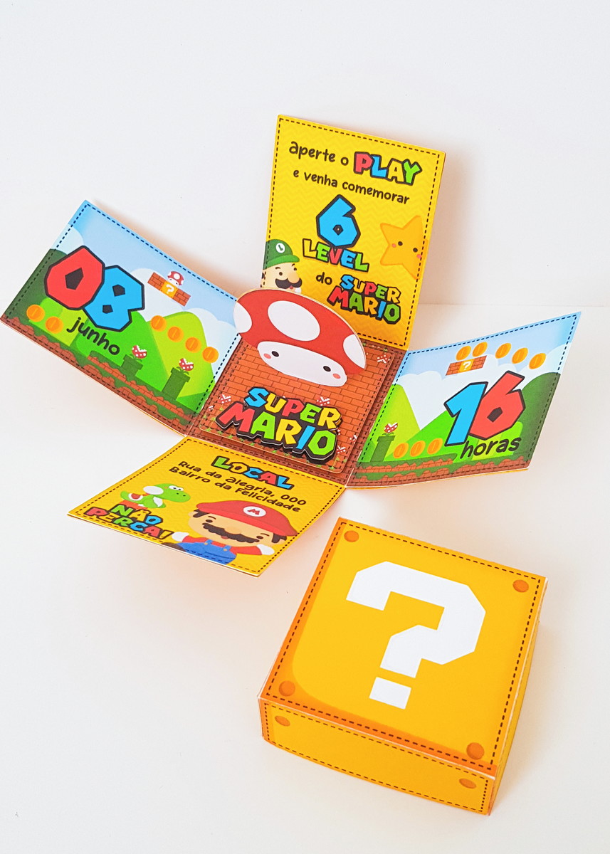 Arquivos de Corte Kit Super Mario - Imagem 4