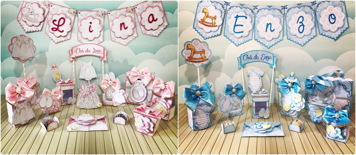 Arquivos de Corte Cha de Bebe Elefantinhos