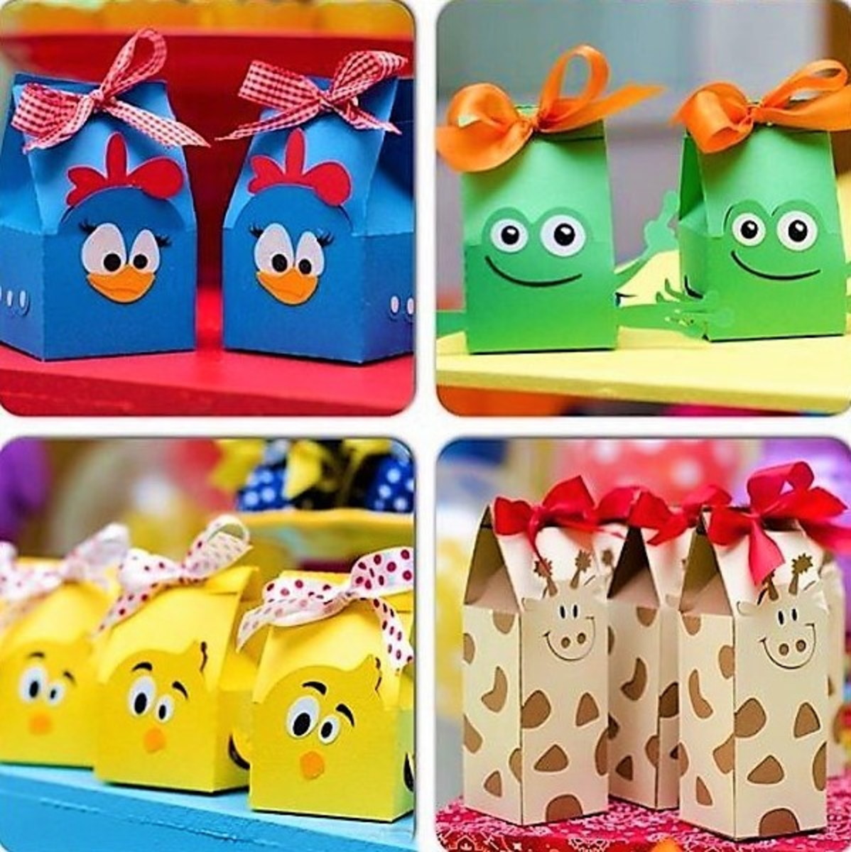 Arquivos de corte caixas personagens galinha pintadinha